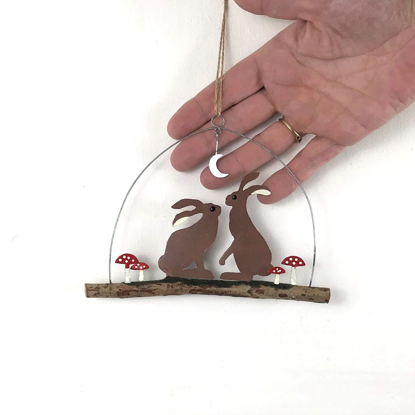 Hares & Toadstools Hanger