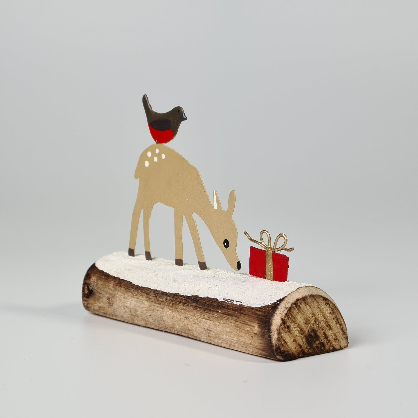 Fawn & Robin Shelf Decoration