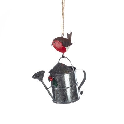Robin on Watering Can